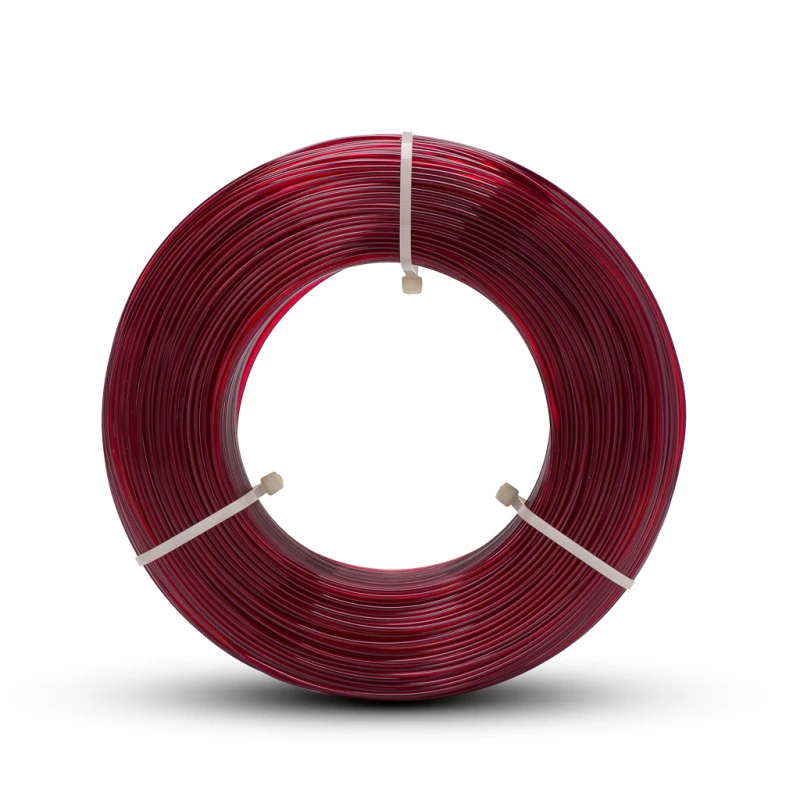 Fiberlogy Refill Easy PETG Burgundy Transparent