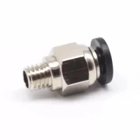 PC4-M6 push fitting voor PTFE tube (doorvoer)