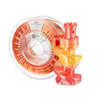Spectrum PLA Silk Rainbow Fire Red